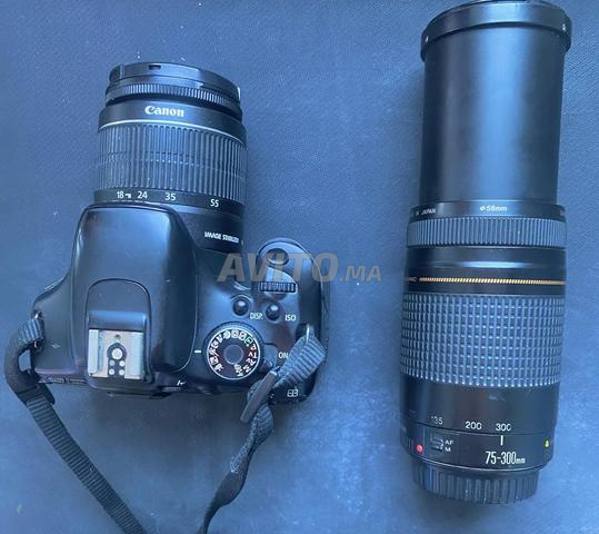 Canon EOS 600D  2 Objectifs 18-55 et 75-300 - 2