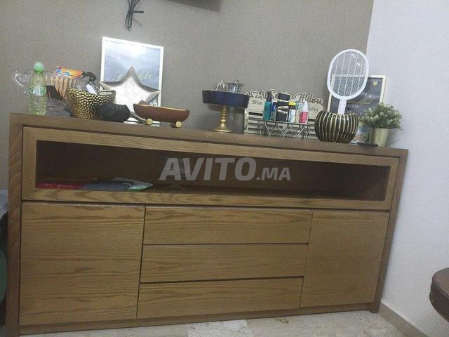 Meuble TV à vendre bois rouge