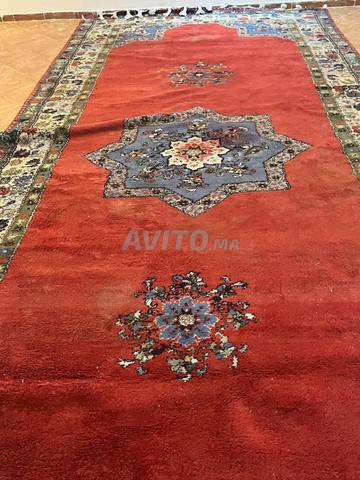 سجادة رباطي صوف نقي - مصنوعة يدوياً