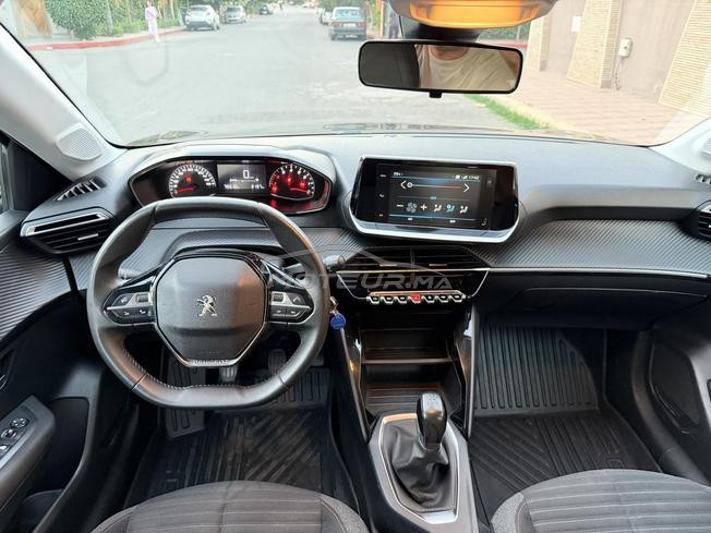 peugeot 208 sans ad bleu