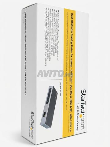 محطة إرساء StarTech مزدوجة 4K (DK30A2DH)