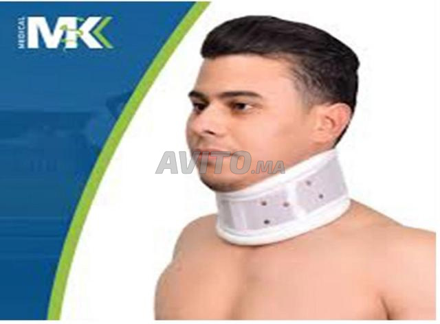 طوق عنقي شبه صلب بلاستيكي جديد