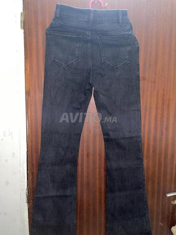 Jean flare noir pour femme - 2