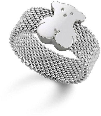 Bague TOUS originale argentée avec ourson 🧸 - 2