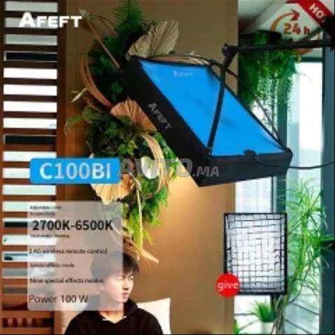 Panneau d'éclairage LED flexible bicolore 100W - 2