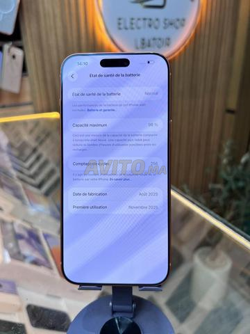 iPhone 17 Pro Max 256 Go Batterie 98% - 2