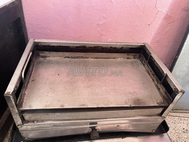 Plancha inox propre - 2