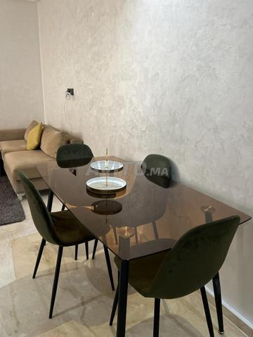 Table en verre 4 chaises Kitea - 2