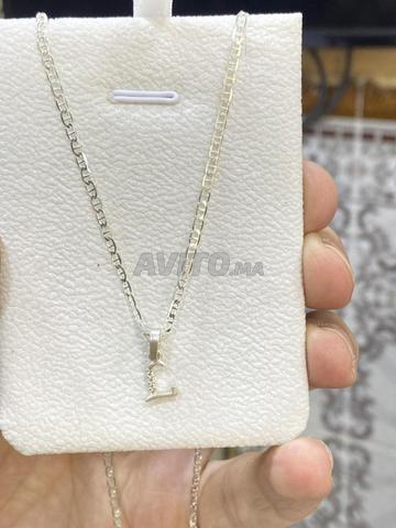 Collier "Naqra" avec lettre, livraison 🚚 gratuite - 2