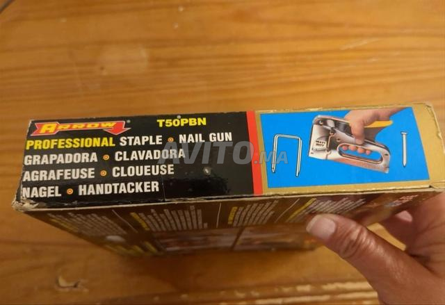 Pistolet à agrafes robuste Arrow T50PBN - Fabriqué aux États-Unis - 2