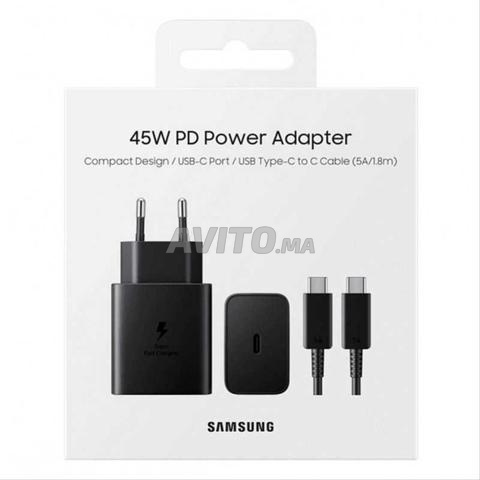 Promotion chargeur Samsung 25W et 45W Original