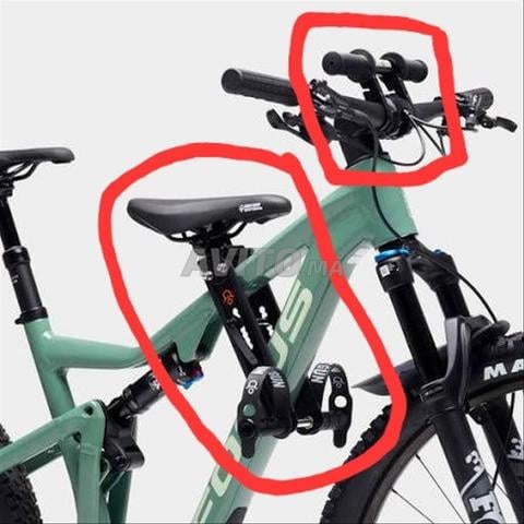 Siège de vélo avant pour enfant avec guidon - 2
