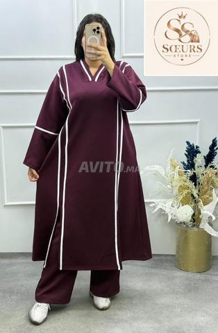 👗 Robe élégante en tissu Montoni 🔥 et livraison gratuite 🛍🚚 - 2