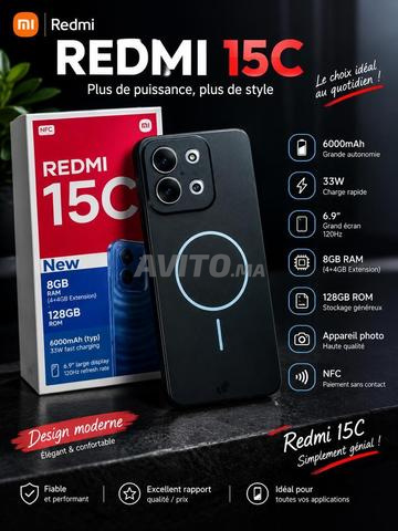 Redmi 15C 128GB / 8GB RAM en bon état