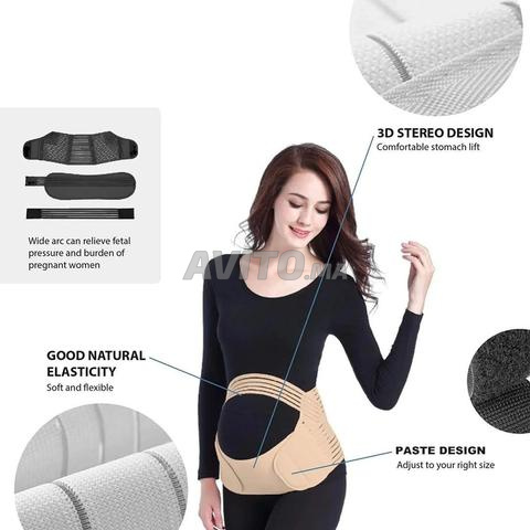 Ceinture de Grossesse 3 en 1 Réglable – حزام دعم البطن للحامل
