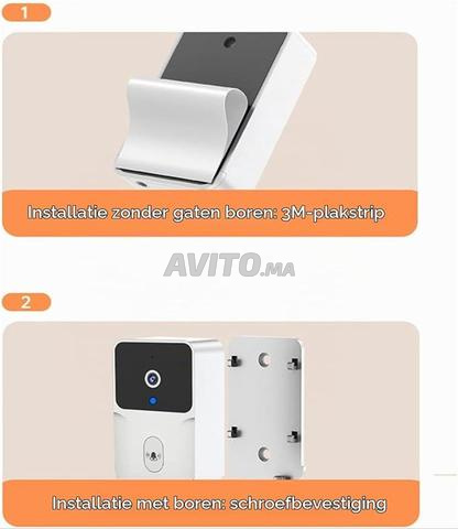Sonnette sans fil avec caméra - 2