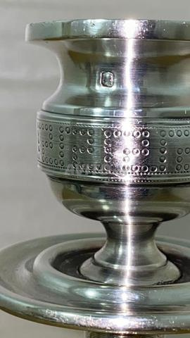 Bougeoir en argent 950 - 2