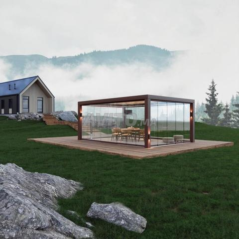 FABRICATION ET POSE DE PERGOLAS BIOCLIMATIQUES - 2