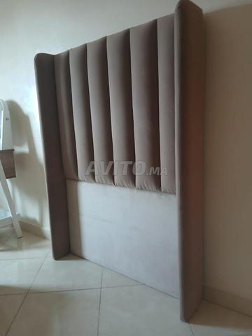 سرير 90 × 190 سم مبطن بصندوق تخزين - 2