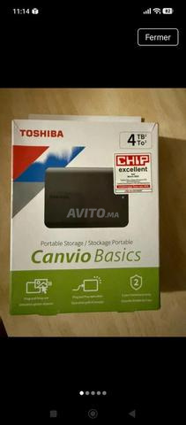 Disque dur externe Toshiba Canvio Basics 4TB neuf