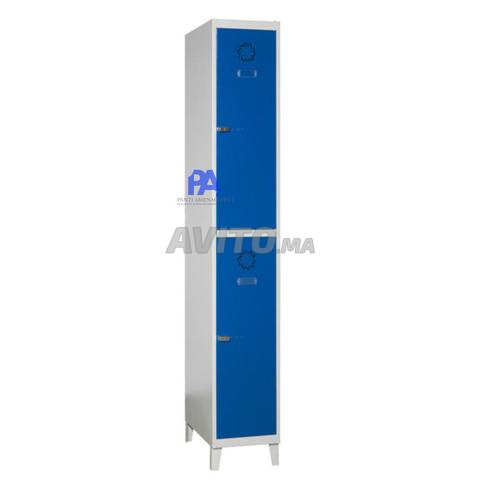 Vestiaire métallique monobloc professionnel - 2