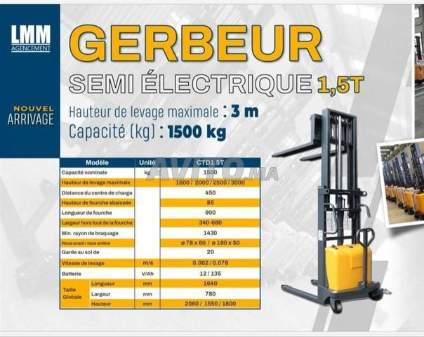 gerbeur semi électrique