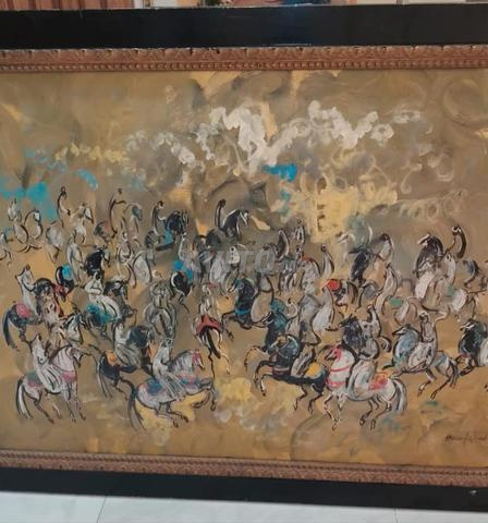 لوحات موقعة حسن القلاوي 120/90 - 2