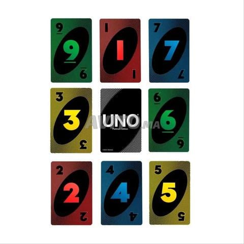 Jeu de Cartes UNO Édition Platinum Mattel Boîte - 2