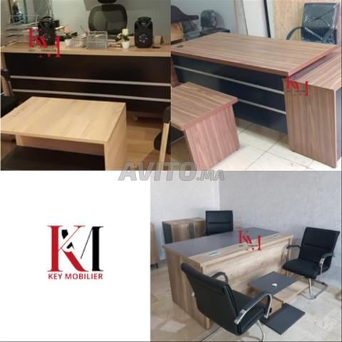 💼 Bureau de Direction avec Retour et Caisson - 2