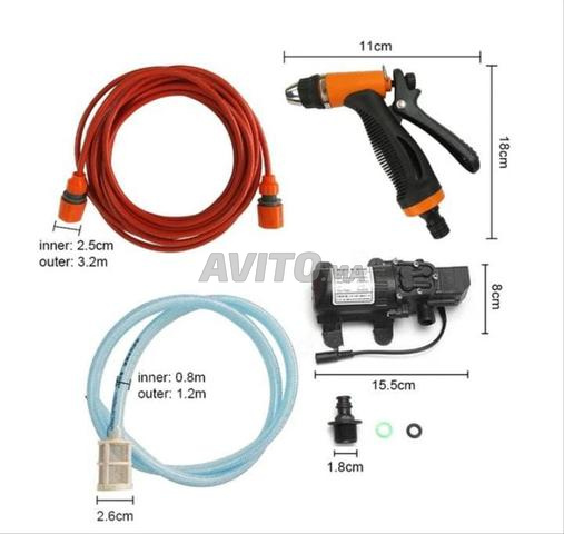 Pompe de lavage de voiture avec deux pistolets - 2