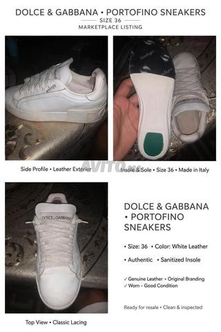 D&G بورتوفينو 36 أصلية فاس