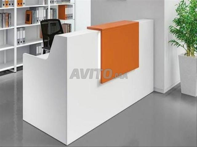 Comptoir moderne mdf pour espace professionnel - 2