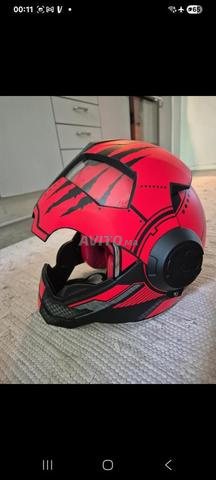 Casque moto Iron Man - 2