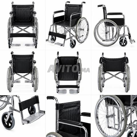 Fauteuil roulant classique pliable – Neuf - 2