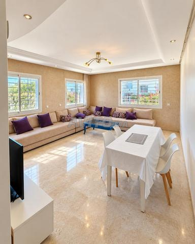 Aïn Diab 3 ch. meublé 106 m² face plage 12000 DH
