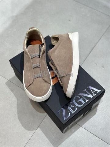 حذاء إسبادريل رجالي من جلد الغزال Zegna ZG6540