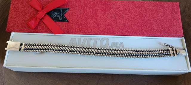 Bracelet homme de luxe en argent 925 - 2