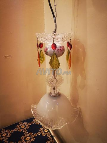 Lustre élégant aux couleurs vives