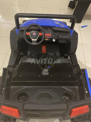 Buggy bleu pour enfant sans batterie - 2