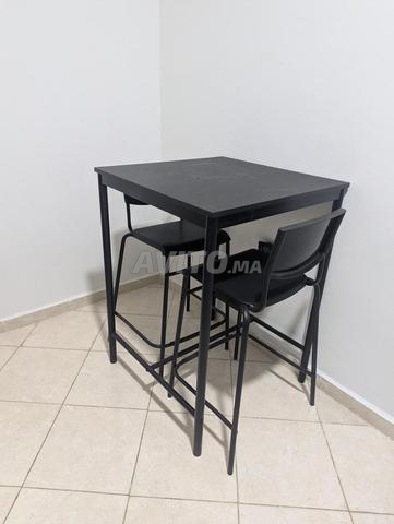 Table 4 chaises plus mange debout - 2