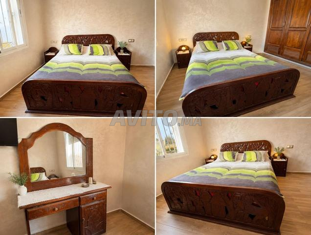 Chambre à coucher en bois massif Roko