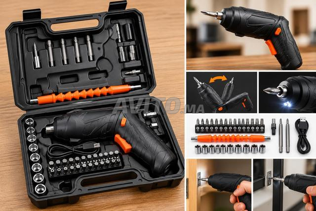 مفك براغي كهربائي لاسلكي 🔧