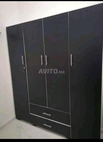 Armoire à vêtements 4 portes livraison à domicile - 2