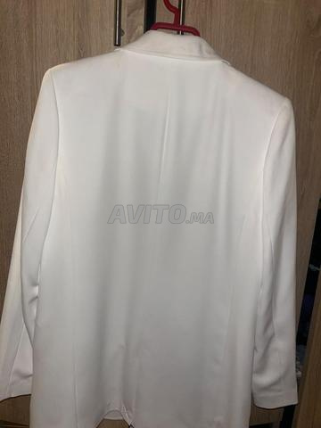 Blazer blanc Pieces taille S – Neuf avec étiquette - 2