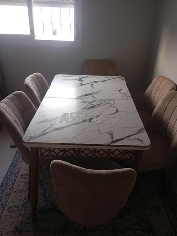 طاولة مع كرسي (غرفة طعام) للبيع - 2