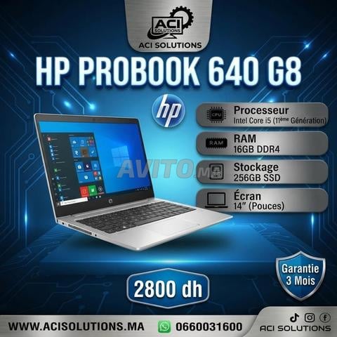 HP PROBOOK 640 G8 - i5 الجيل 11 - 16 جيجا رام - 256 جيجا SSD