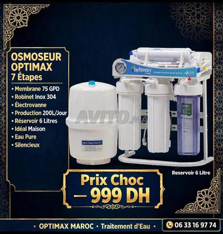 OPTIMAX Open Case – Filtre à eau domestique 7 étapes