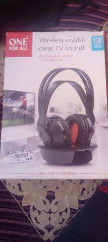 Casque TV sans fil, occasion, comme neuf