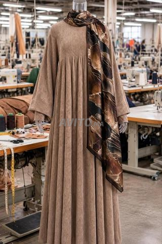 Abayas en velours de qualité supérieure - 2