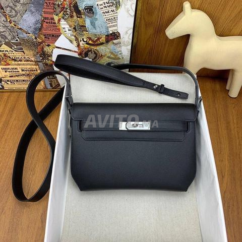 Pochette Hermès de Luxe en Vrai Cuir HR420